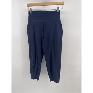 Lululemon Capri Pant Womens 6 Blue High-Rise Pockets